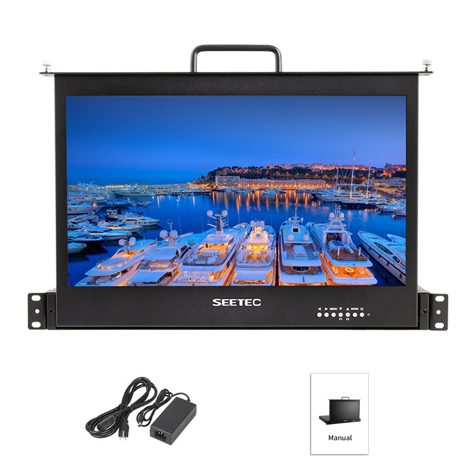 SEETEC SC173-HSD-56 17.3-inch pull-out rack monitor