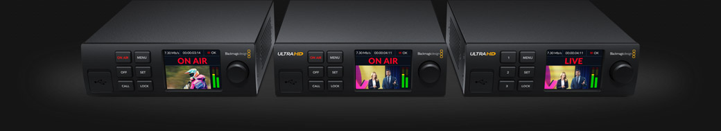 Blackmagic Web Presenter family